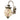 Golden colour beautiful  mosaic wall lamp - Craftkriti