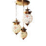 Beautiful glass ceiling pendent chandelier - Craftkriti