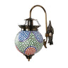 Mosaic glass wall lamp - Craftkriti