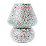 Jugnoo multicoloured glass table lamp - Craftkriti