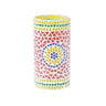 Colourful mosaic glass table lamp - Craftkriti